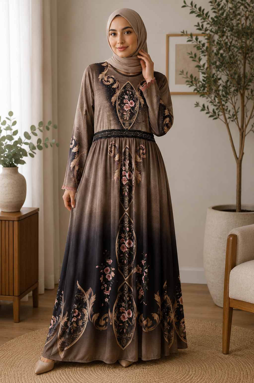 baroque-bloom-ombre-abaya