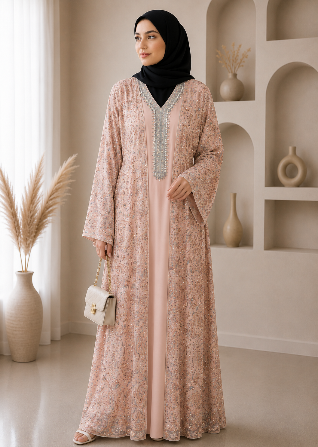 blush-lace-bib-gown-set