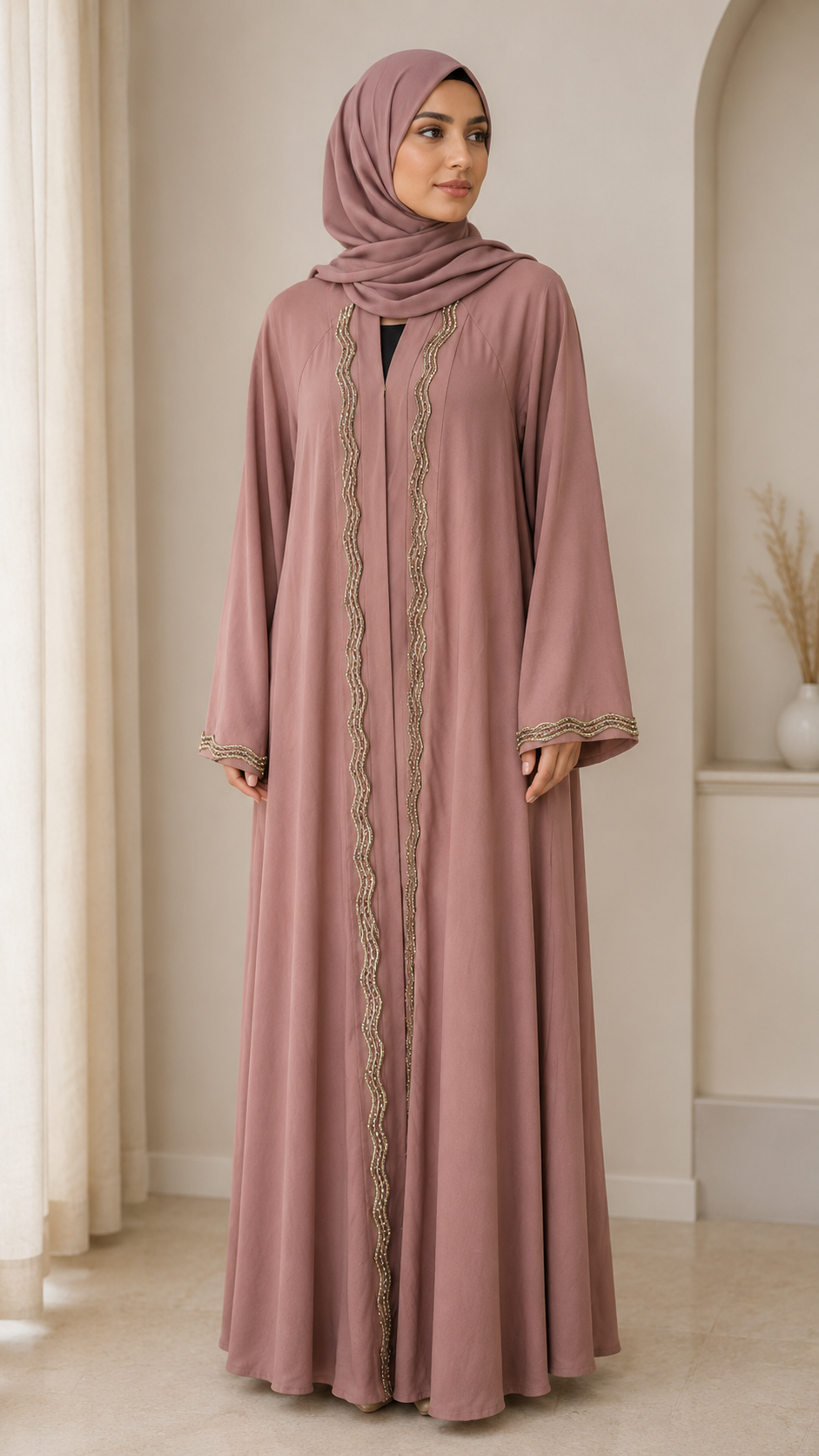 dusty-mauve-wave-trim-party-abaya