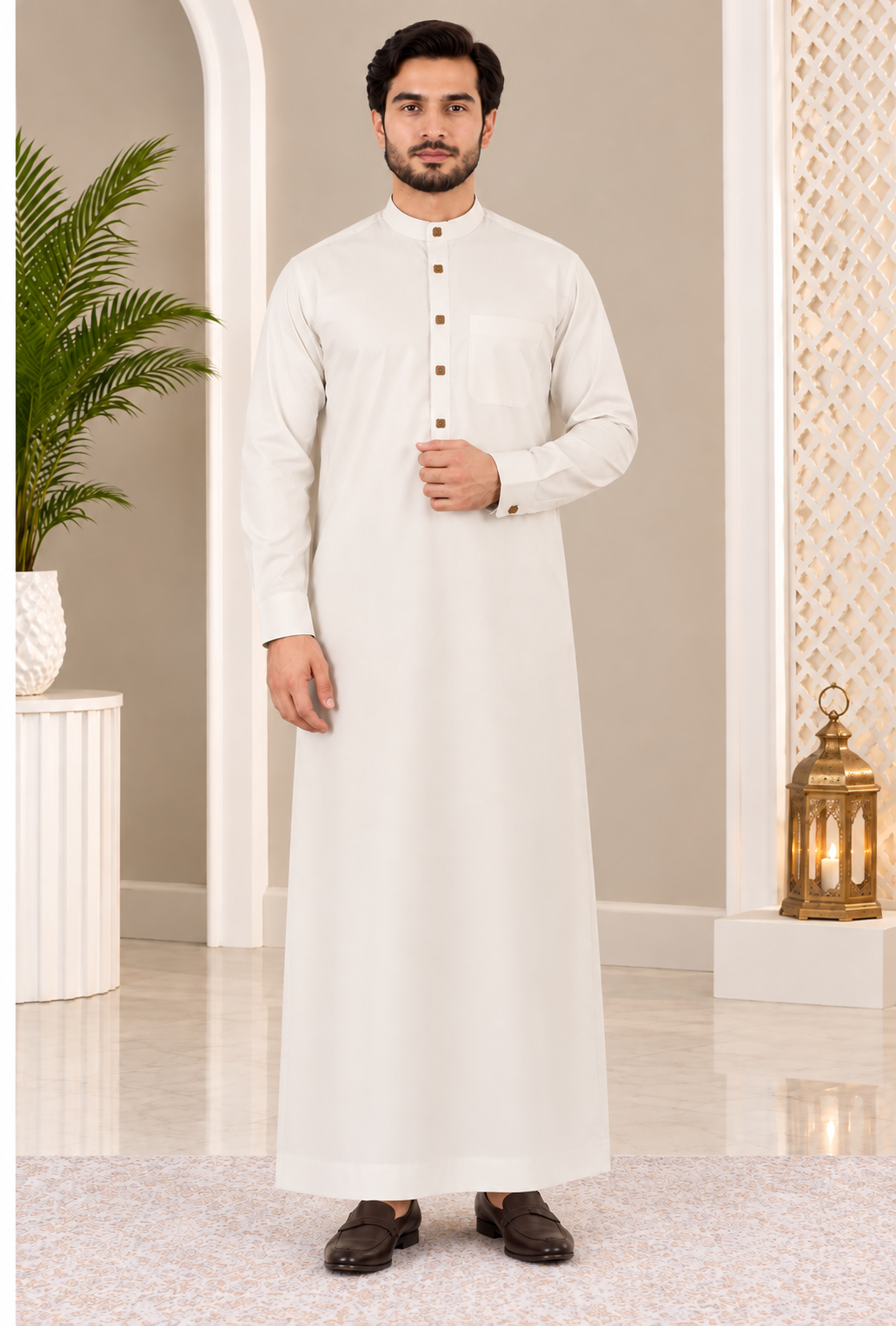 ivory-classic-button-down-kurta-set