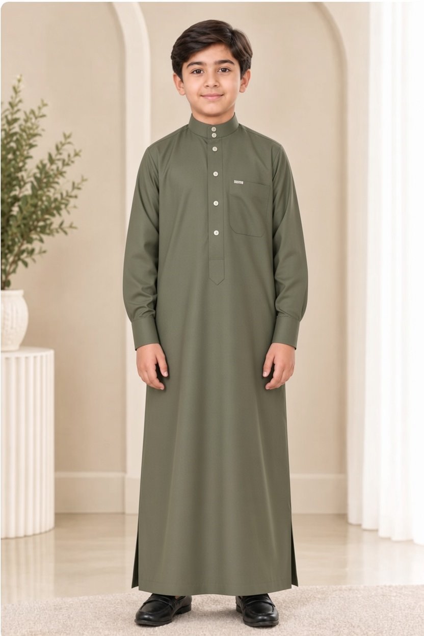 little-olive-button-down-kameez