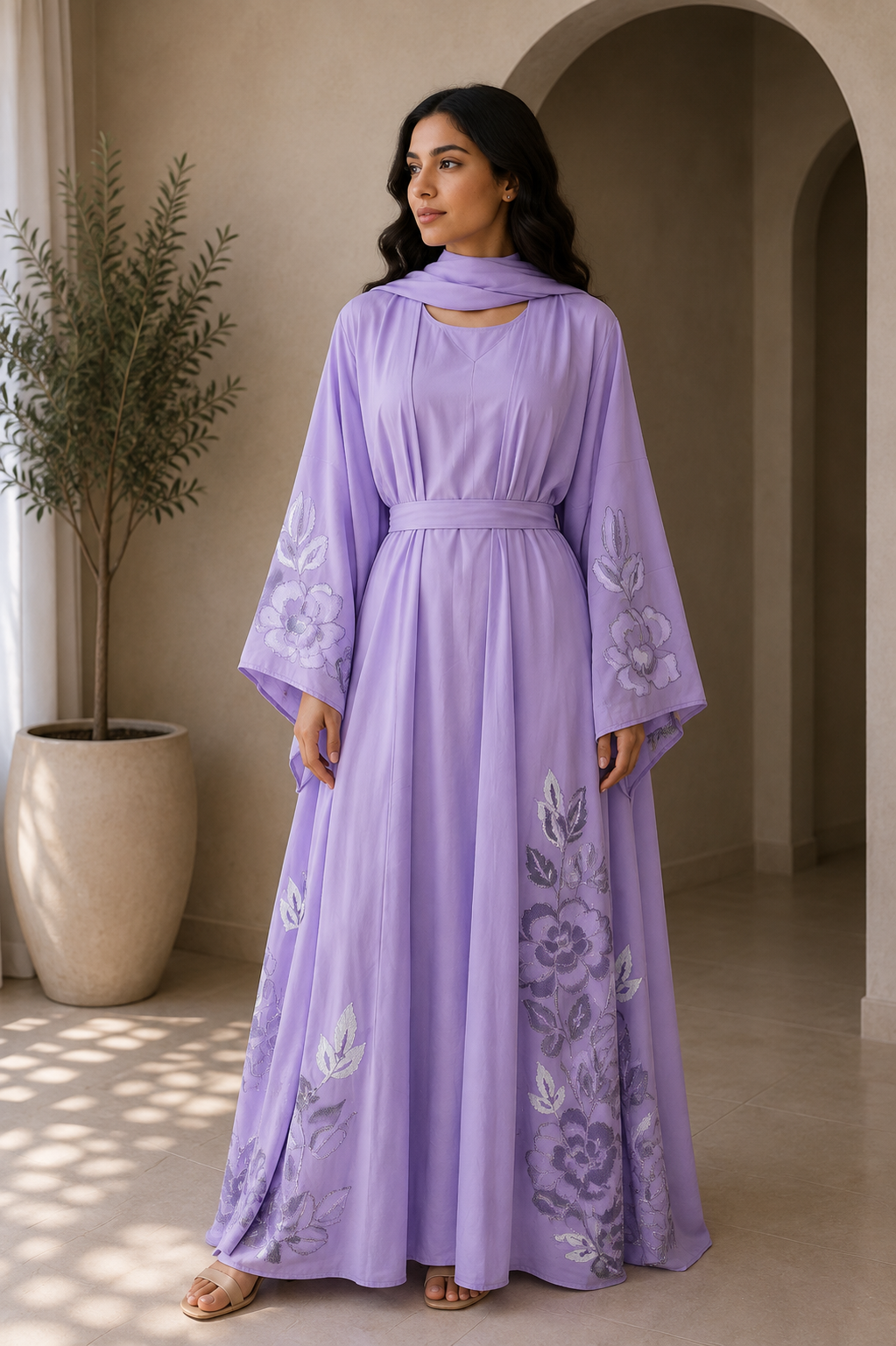 lilac-bloom-belted-two-piece