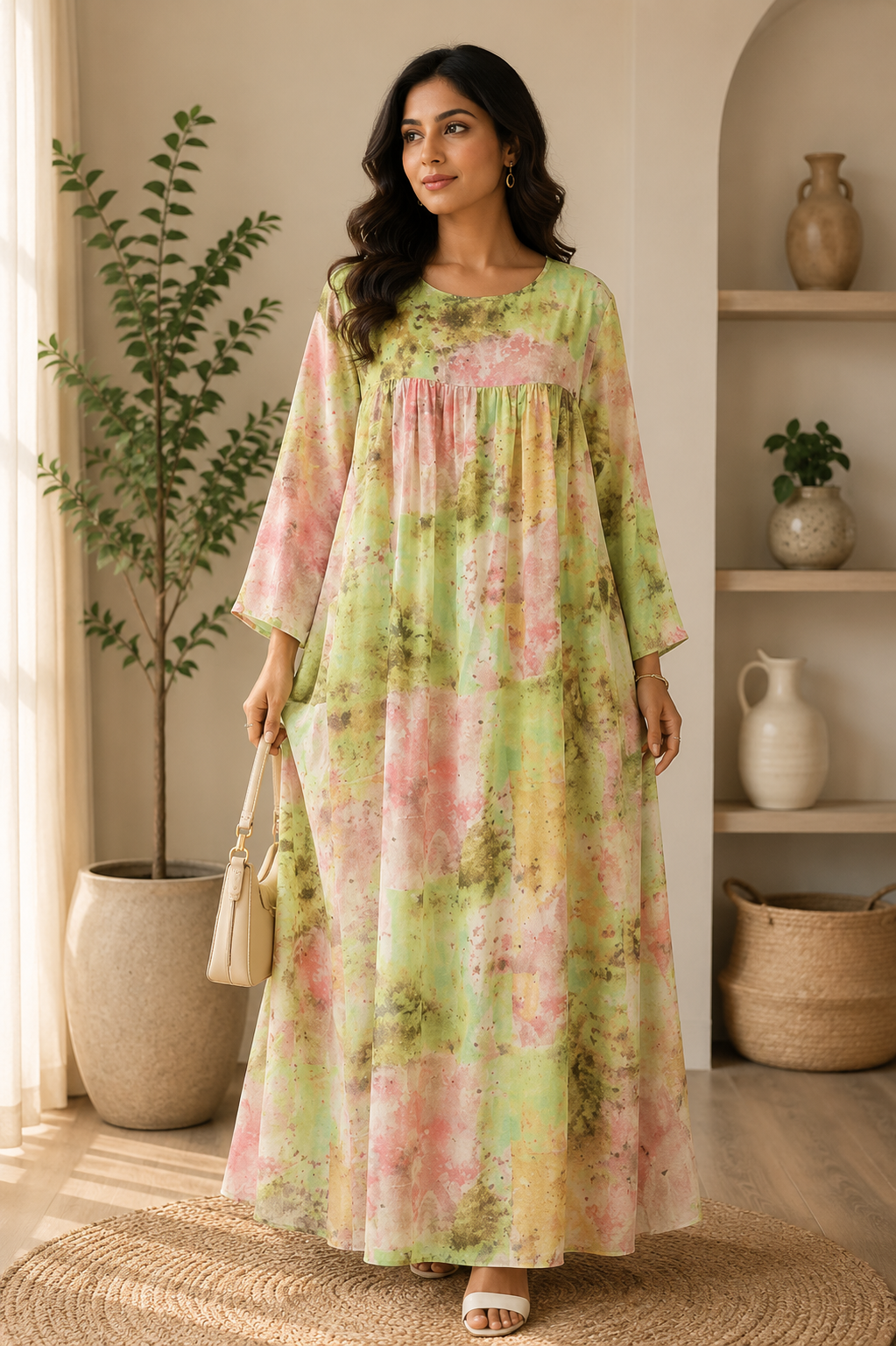 meadow-blush-gathered-summer-abaya
