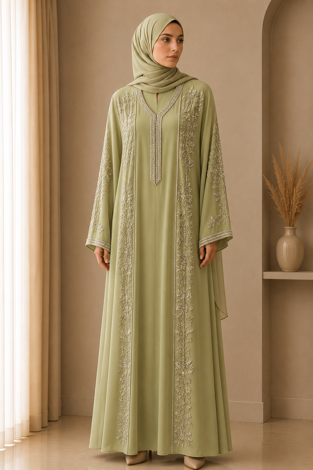 olive-elegance-beaded-gown