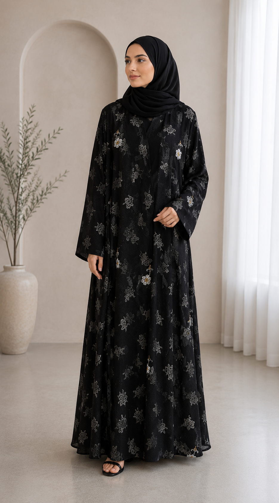 onyx-beaded-column-abaya