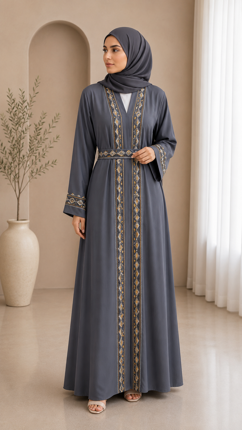 the-heritage-trim-belted-abaya
