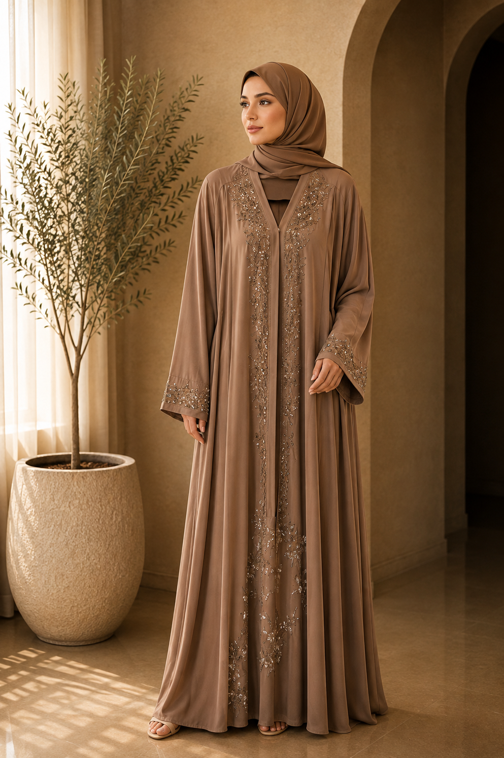 the-latte-sequin-trail-abaya