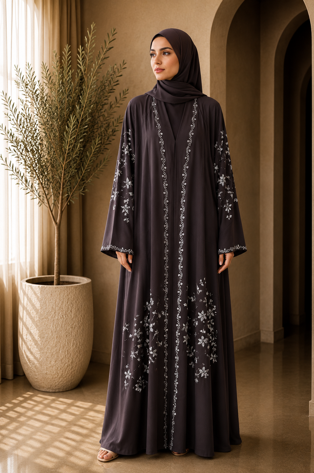 the-slate-silver-vine-abaya