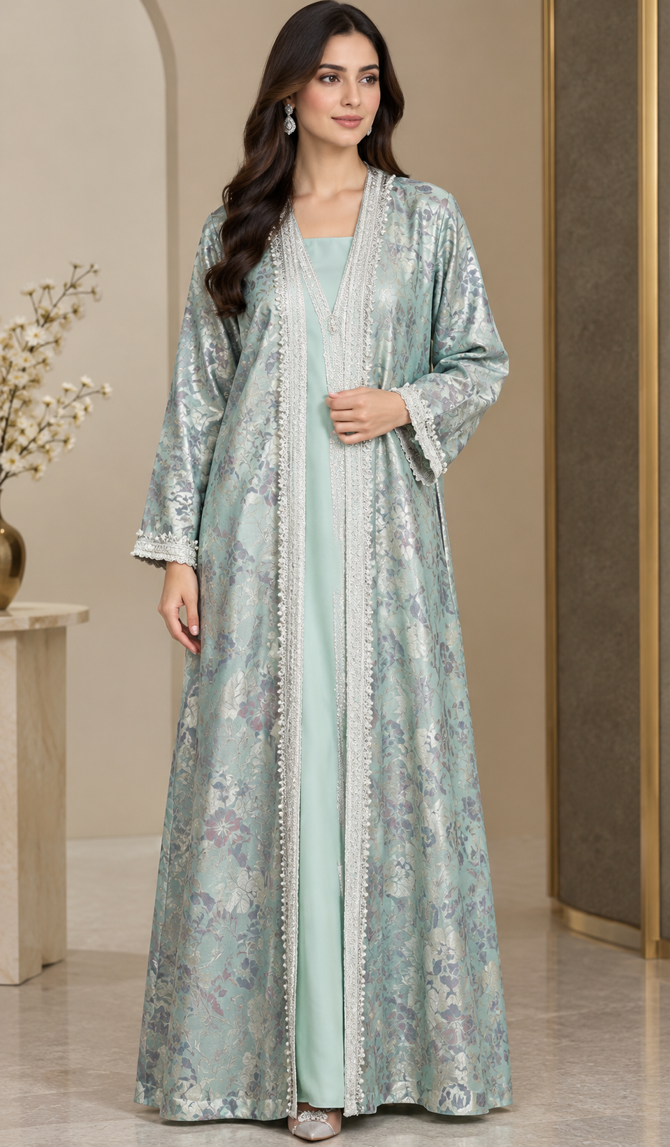 aqua-mist-shimmer-floral-layered-set